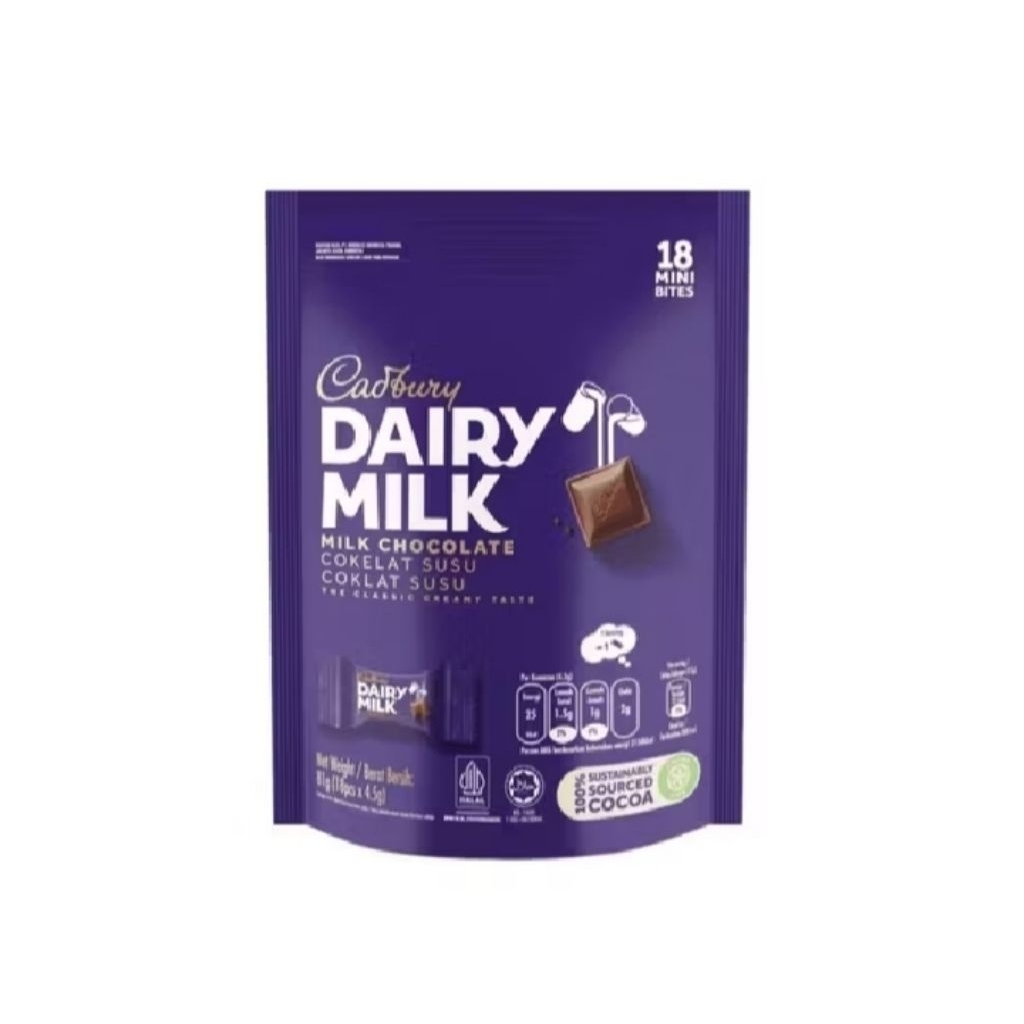 

Cadbury Dairy Milk Chocolate Chunks 81gr