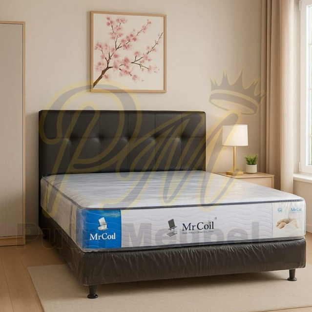 Kasur Springbed Matras Mr. Coil Tinggi 25cm Garansi 15 Tahun