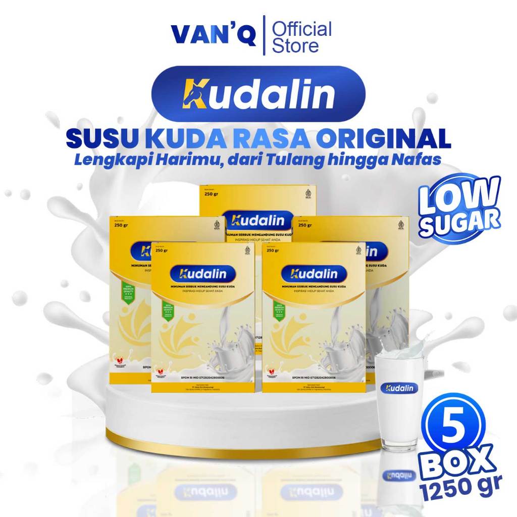 

Kudalin Susu Kuda Dari Sumbawa Nutrisi Alami Bikin Gerak Harmonis Low Sugar Paket 5 Box