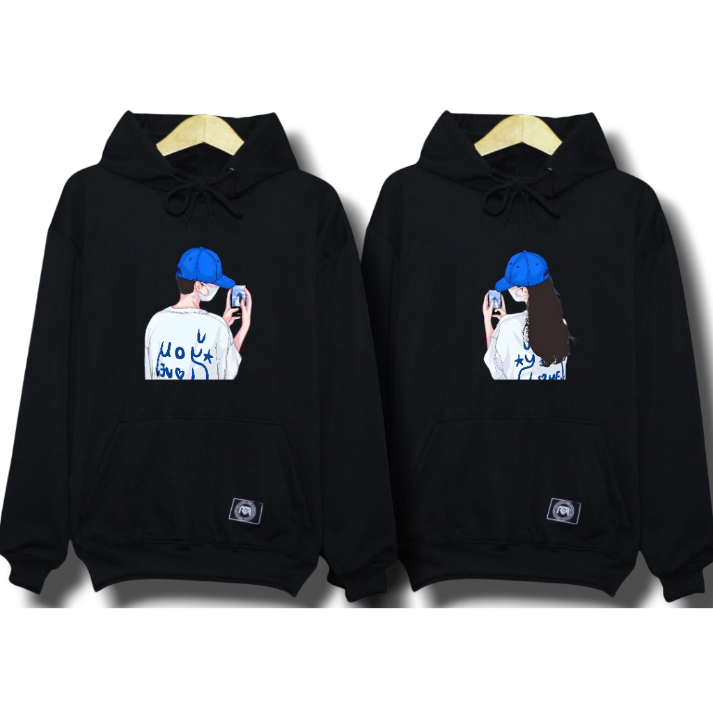 COD hoodie couple pria wanita / jaket couple viral kekinian / sweater couple pasangan terbaru / HOOD