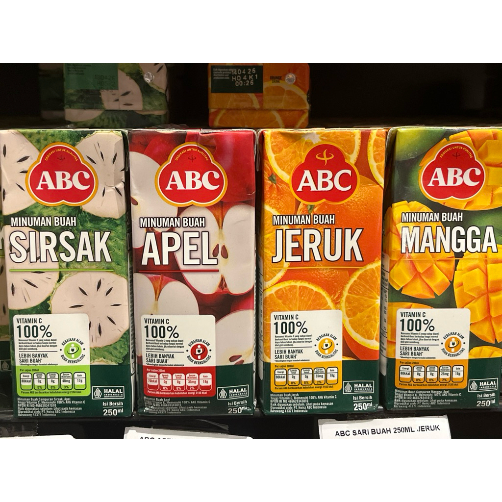 

ABC Juice 250ML