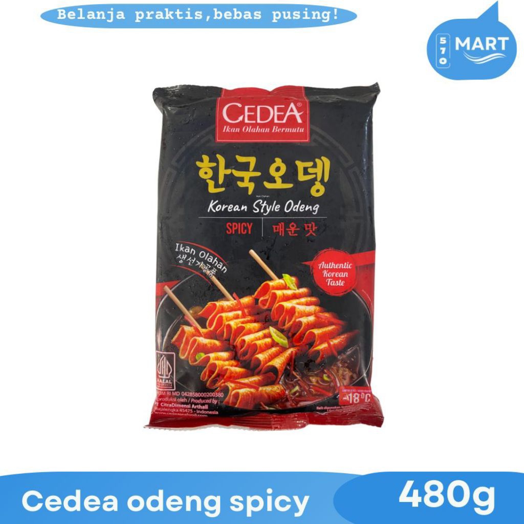 

Cedea Odeng spicy pedas 480gr