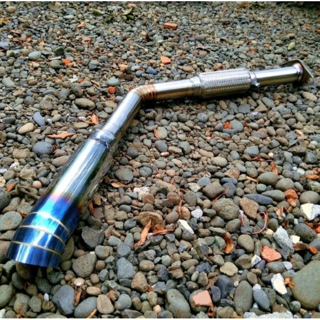 KNALPOT CUMI L300 BUANG SAMPING PNP STENLIS