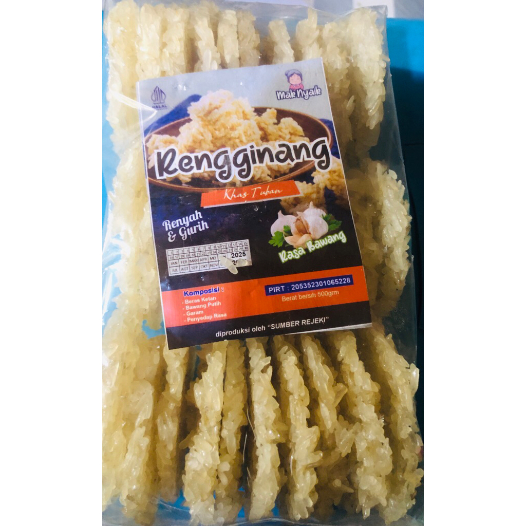 

Rengginang Bawang | Rengginang Trasi 500 g