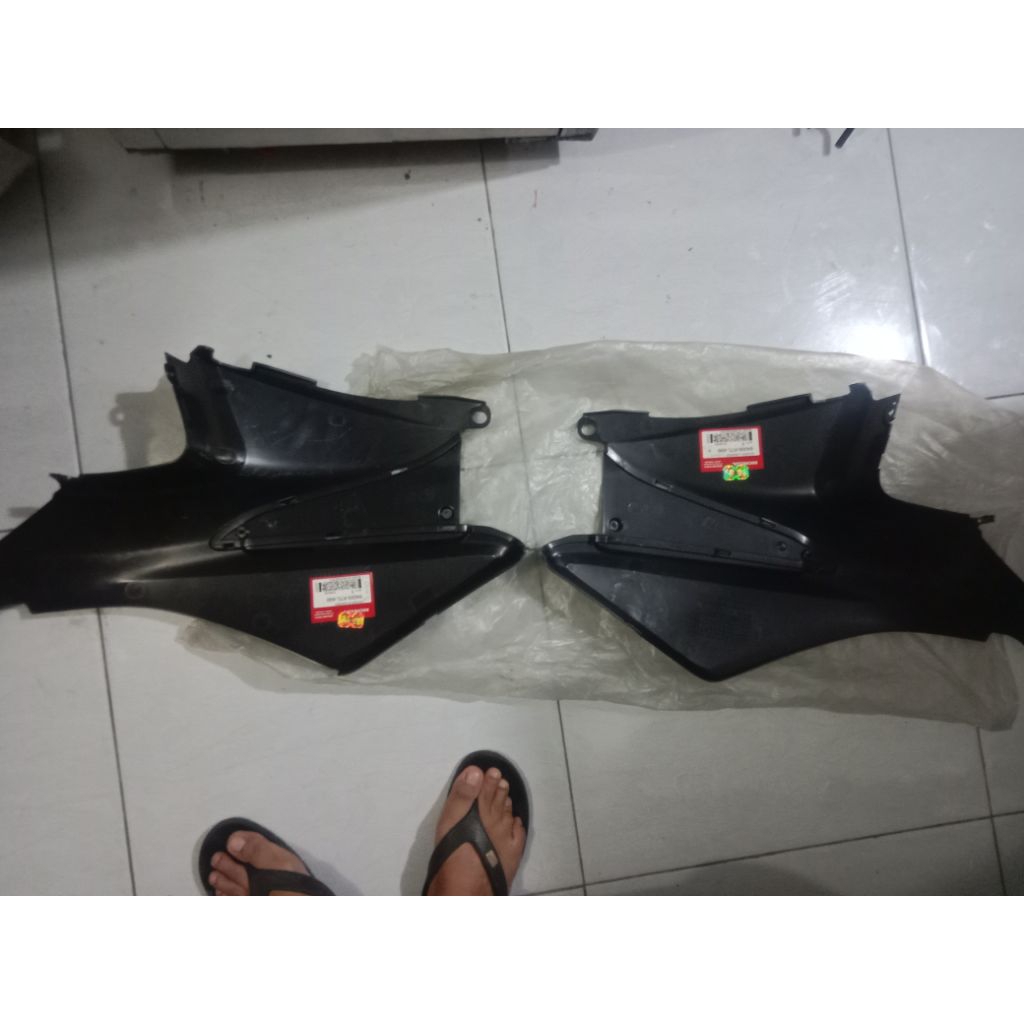 COVER BODY BODI BAWAH TENGAH TANGKI TENGKI HONDA SUPRA FIT NEW FIT S ORI AHM 64325-KTL-690 64330-KTL