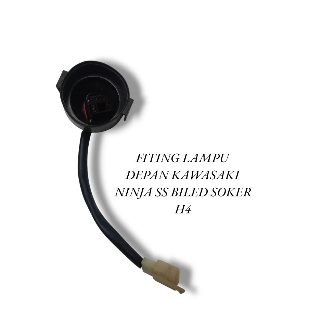 Kabel Socket Fitting Lampu Depan Biled Kawasaki Ninja SS Soket H4 Lampu Biled ninja ss