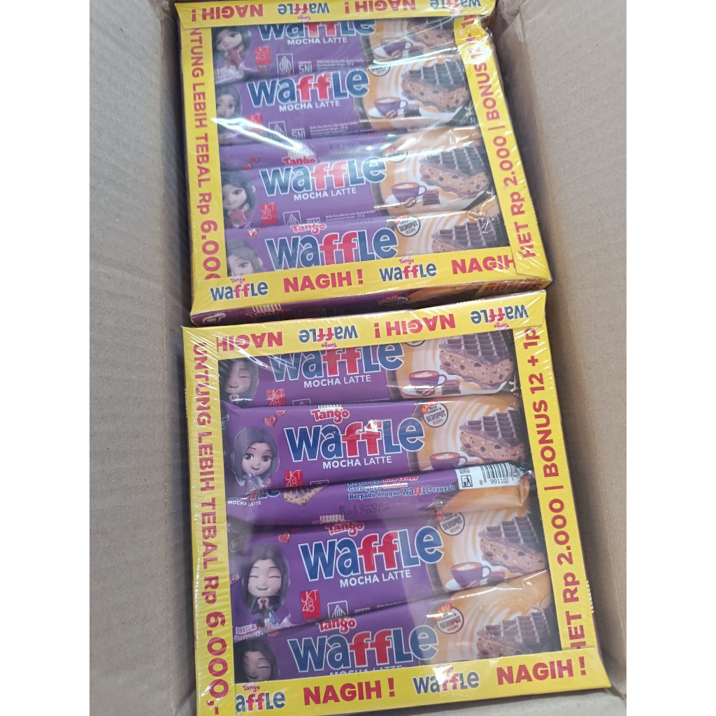 

WAFFLE TANGO MOCHA LATTE ISI 12 + 1