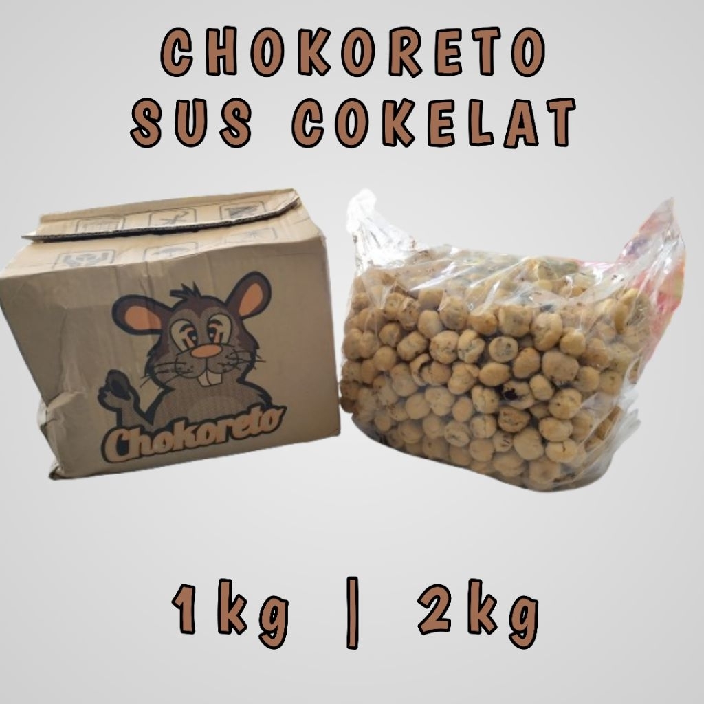 

SUS/SOES KERING COKELAT | CHOKORETO | 1kg | 2kg | SNACK | CEMILAN | MAKANAN RINGAN