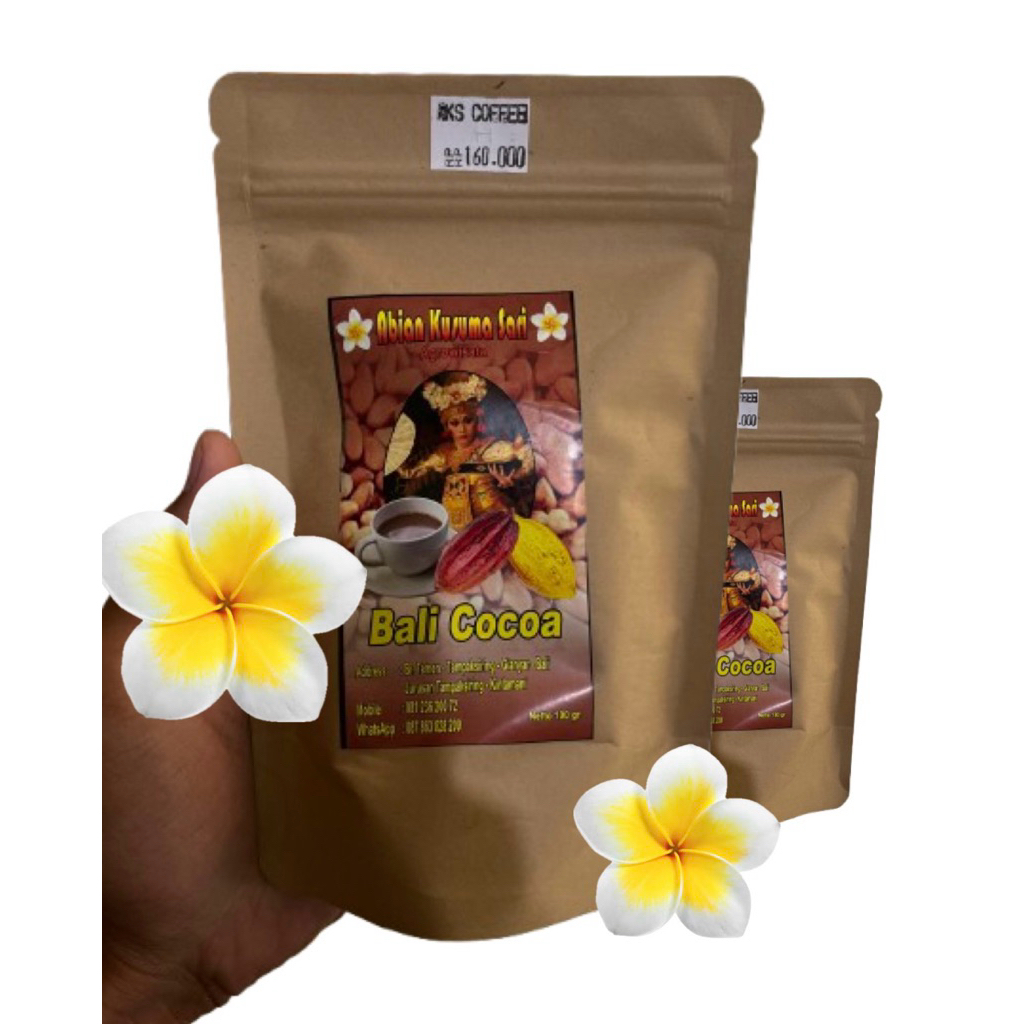 

AKS Bali Cocoa/ dari biji kakao pilihan khas Bali 150gr