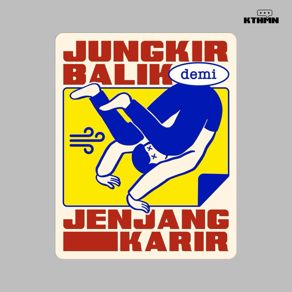 

Jungkir Balik (Redesign) - Sticker | SS - 238