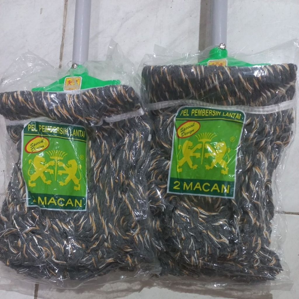 Pel 2 macan | Pel kayu 2 macan