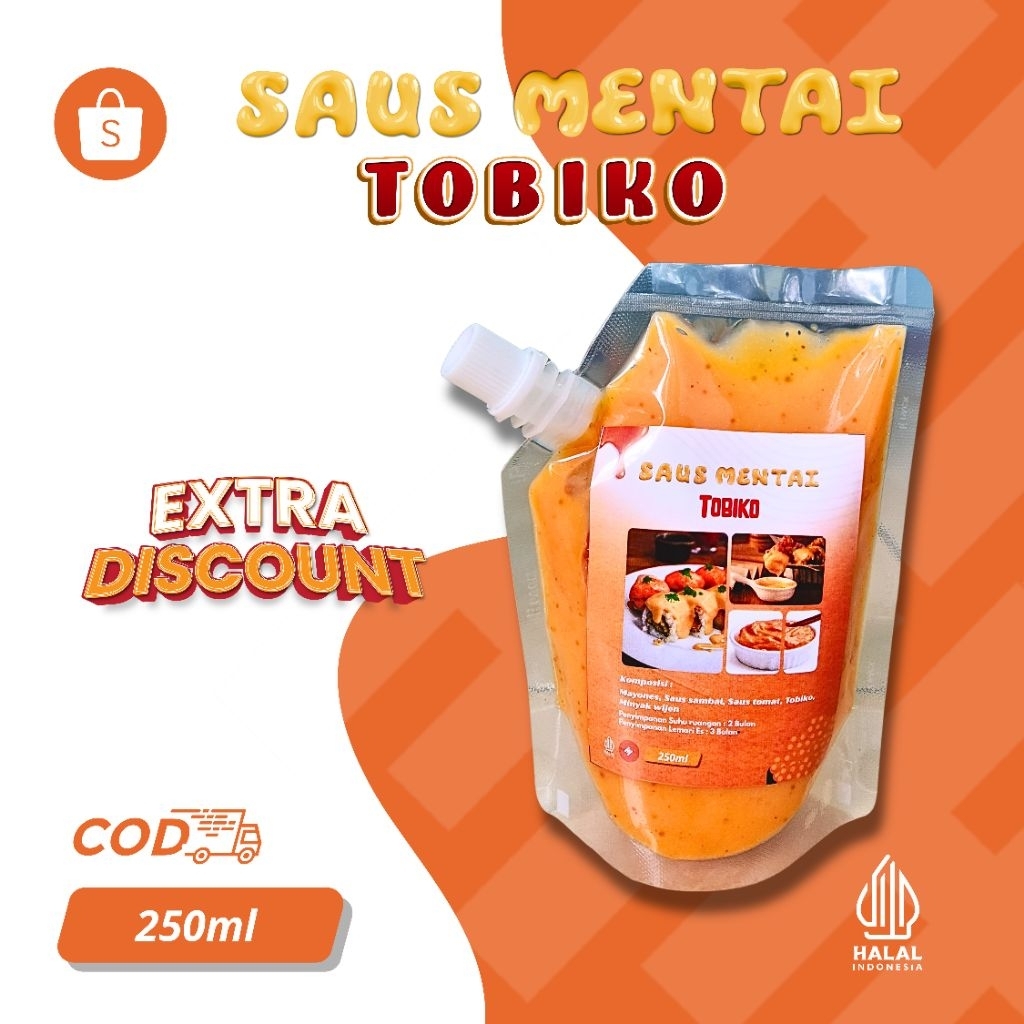 

Saus Mentai Tobiko Telur Ikan Fresh Enak Halal by Fahamzstore