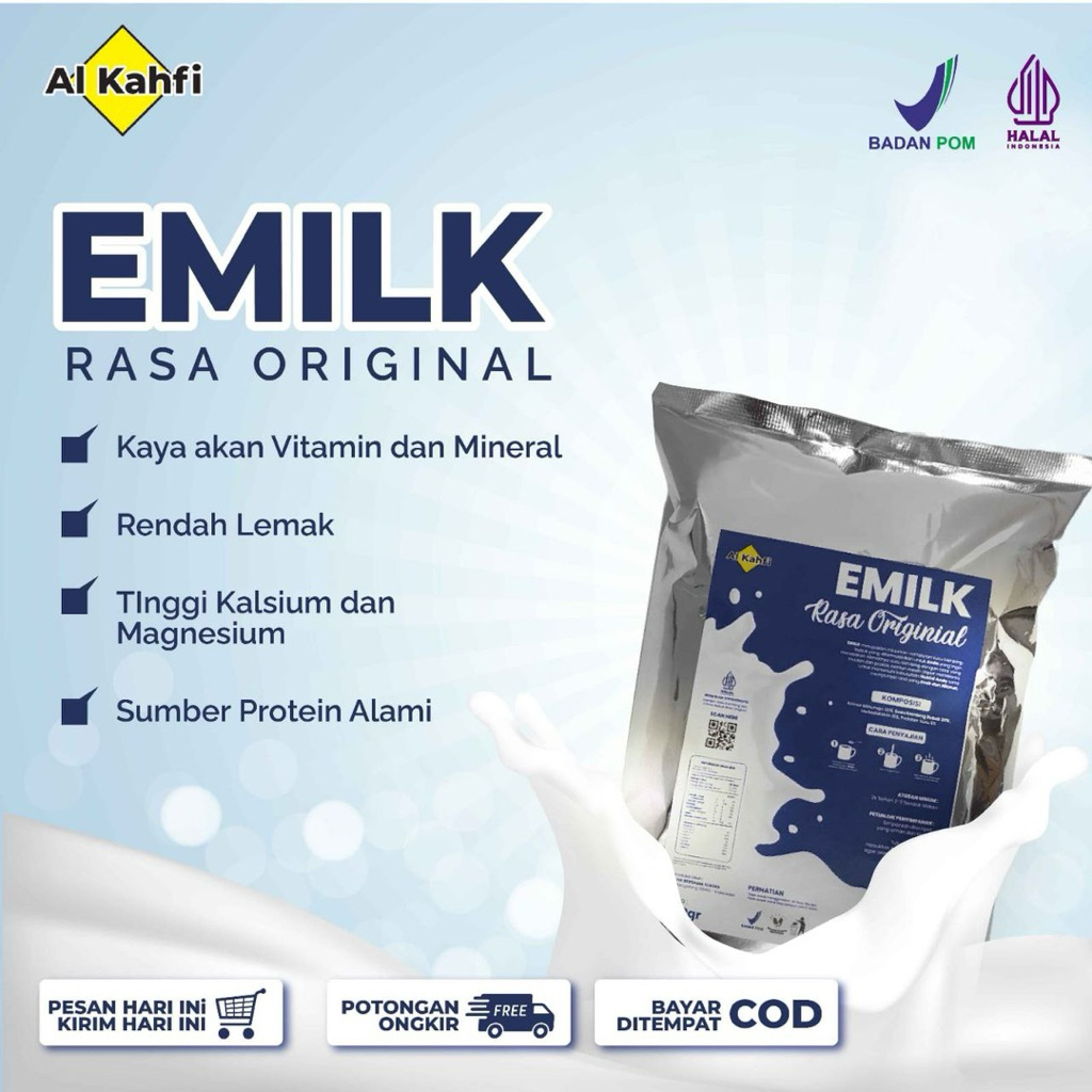 

Susu Kambing Etawa Bubuk Rasa Original 500 gram Emilk Membantu Menjaga Kesehatan Tulang Pencernaan Dan Pernafasan