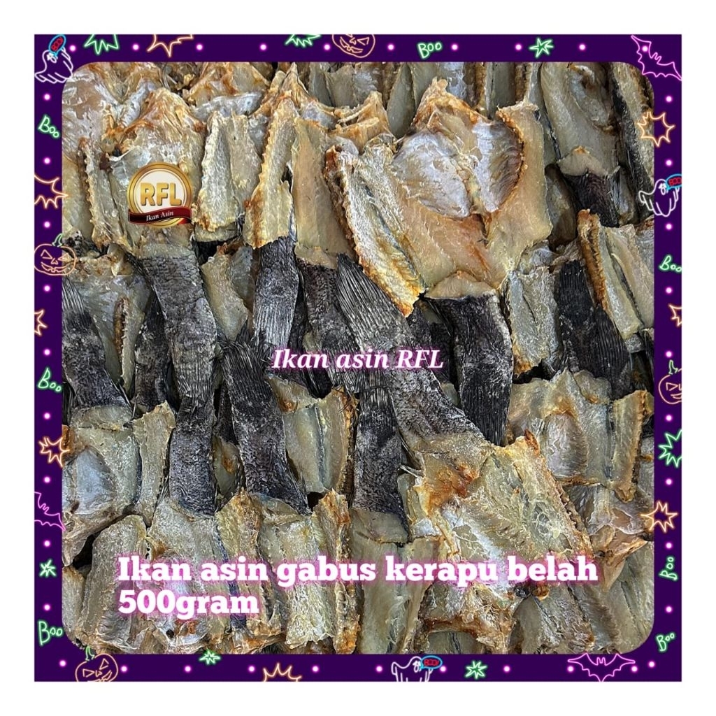 

ikan asin kerapu super 500gram