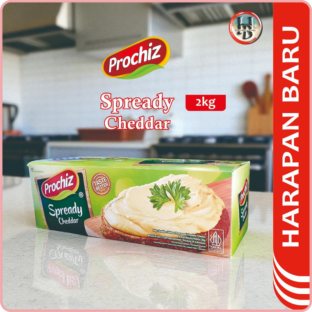 

Prochiz Keju Spready 2kg/Keju Spready Prochiz