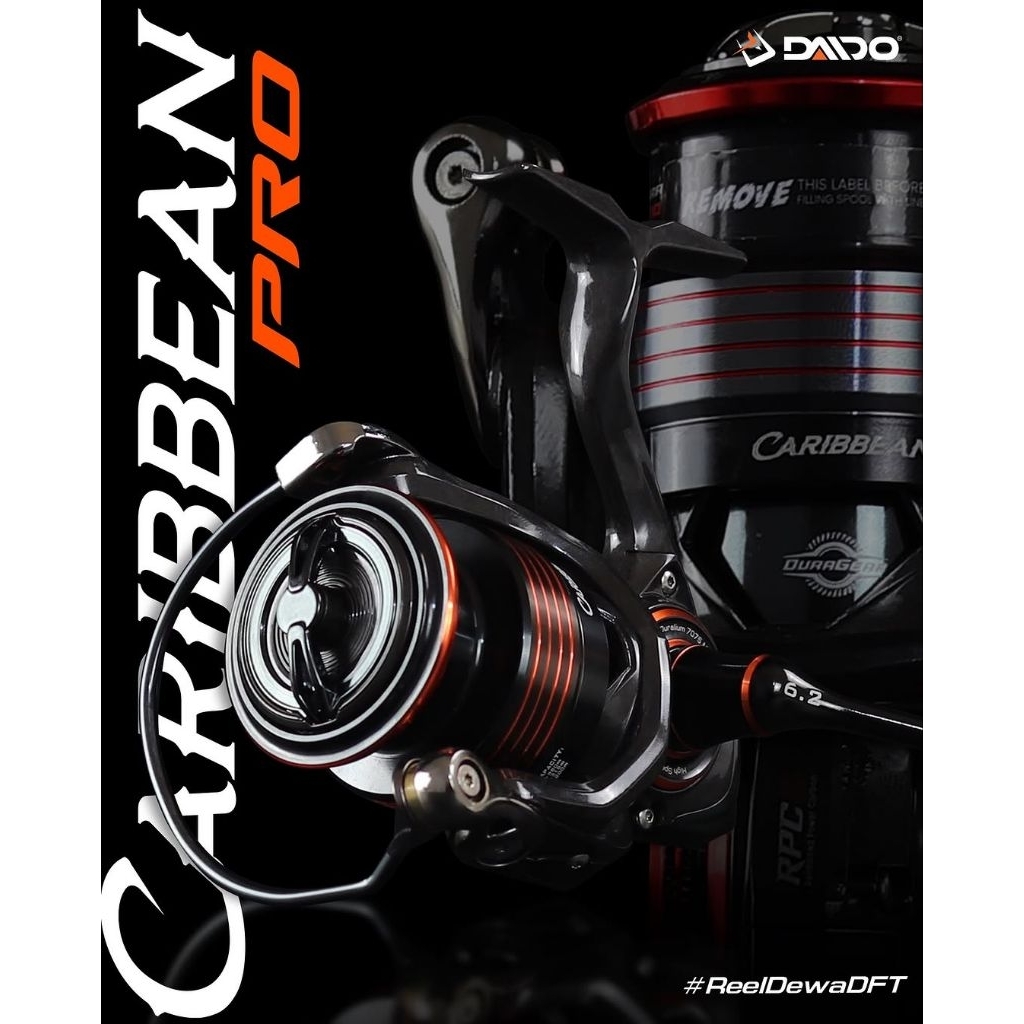 REEL DAIDO CARIBBEAN PRO HSSW FREE SPOOL