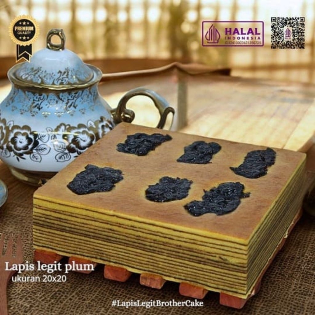

Lapis legit prunes spesial wisman ukuran 20x20cm