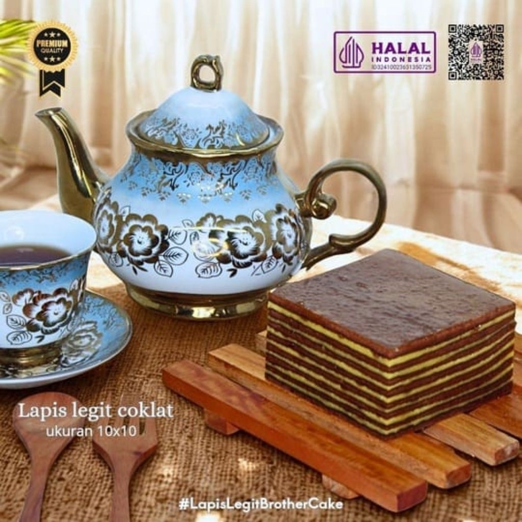 

Lapis Legit Coklat Wisman Ukurun 10x10cm