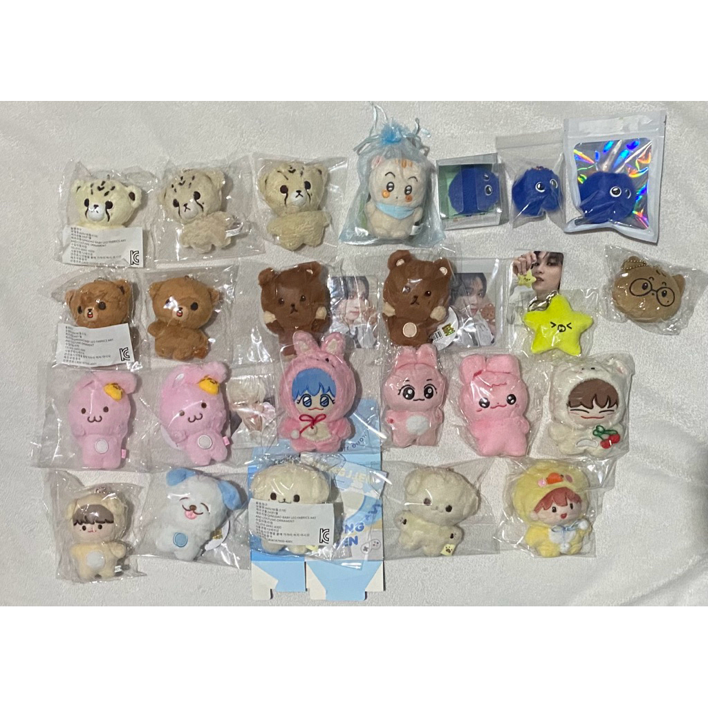 (read desc) doll nct gomdo lee cheetah lee bubblenyang yushi magnet doll jeno jaemin jisung mark hae