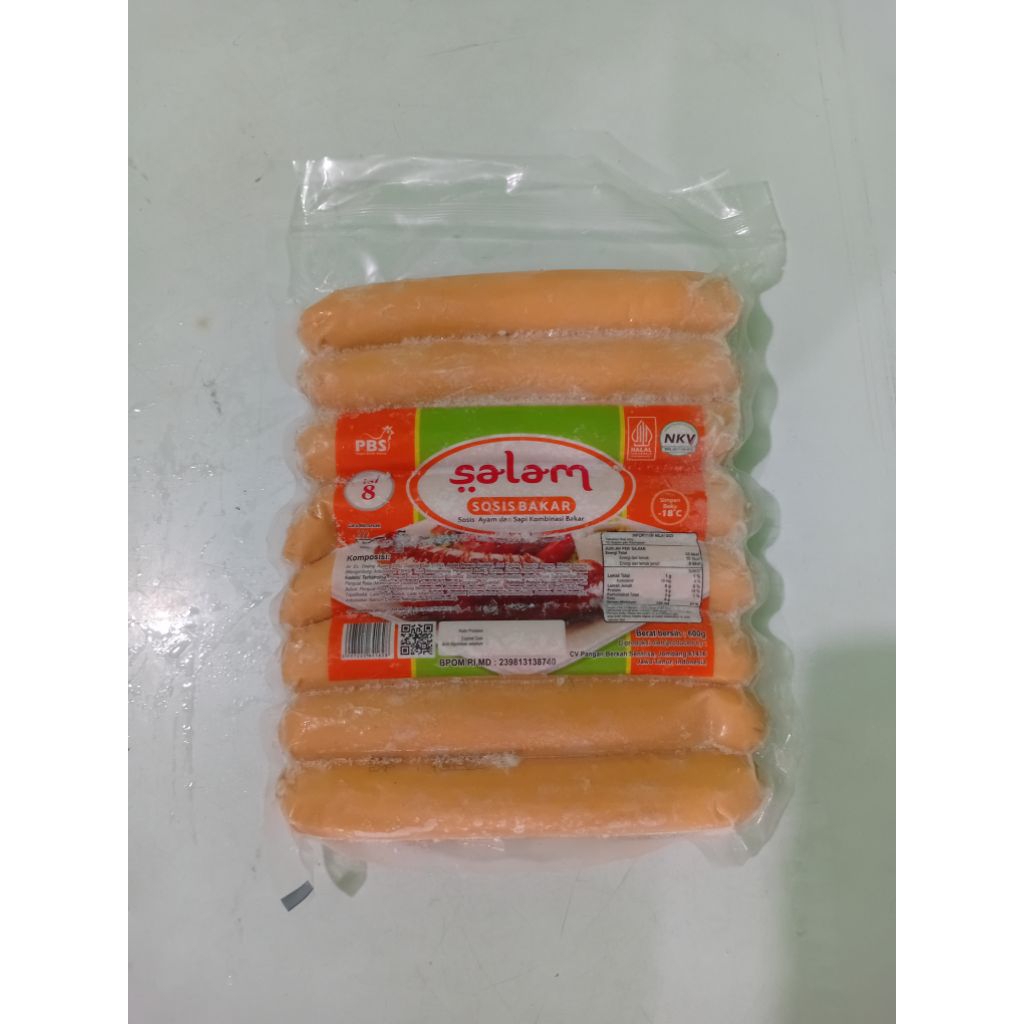 

Salam Sosis Bakar Jumbo isi 8 pcs 500gr
