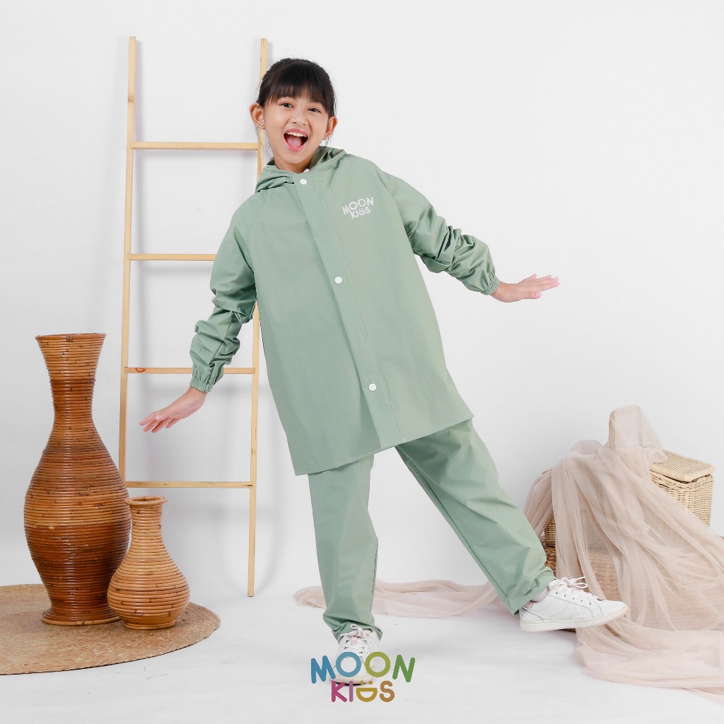 Moonkids Jas Hujan Anak Laki Laki / Jas Hujan Anak Laki Laki