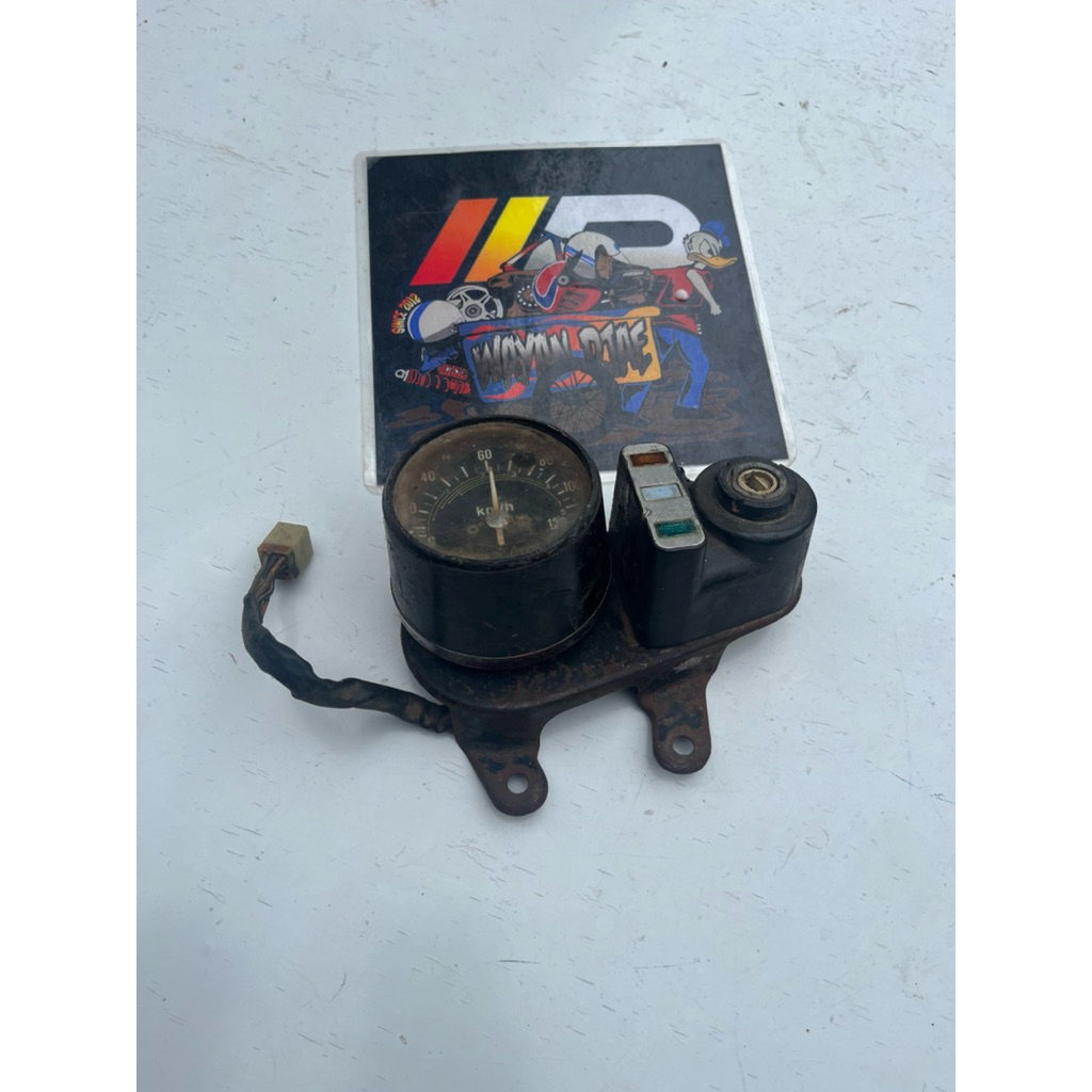 spidometer speedometer  custom motor Minions cb dan trill tua produk original bekas
