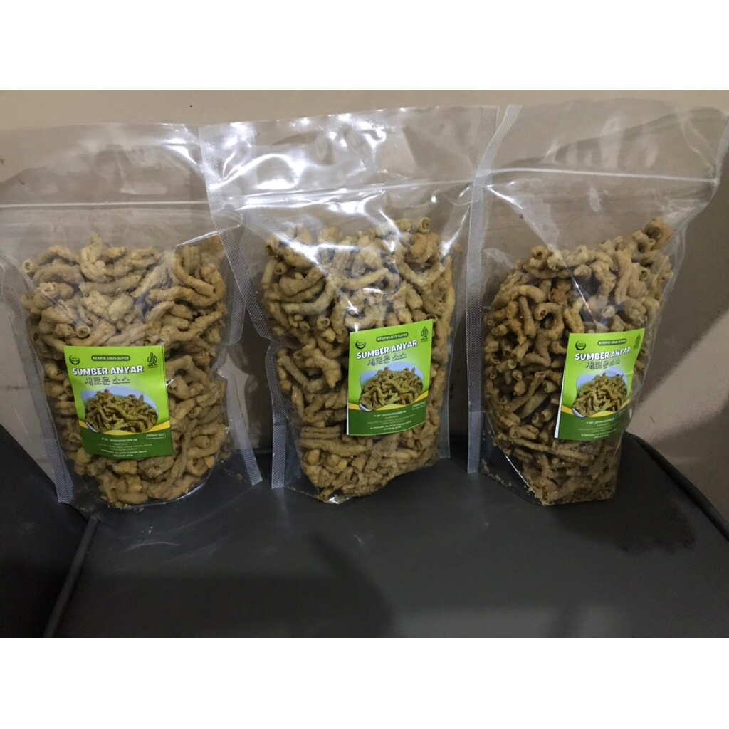 

kripik usus enak renyah dan gurih