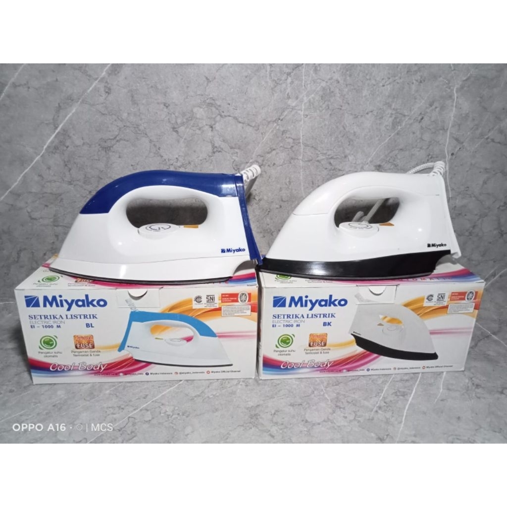 setrika Miyako EL 1008M