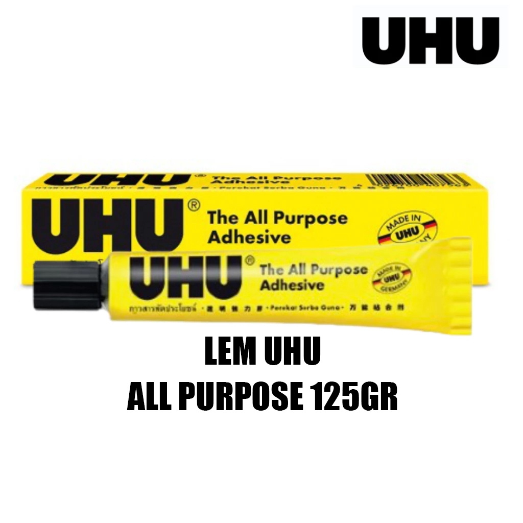 

Glue | Lem UHU All Purpose 125 ML-1408157 (1PCS)