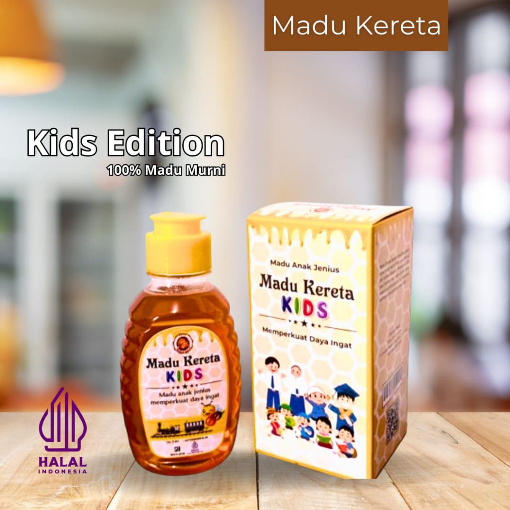 

MADU KERETA KIDS - 100% Madu Murni Untuk Daya Tahan Anak-anak