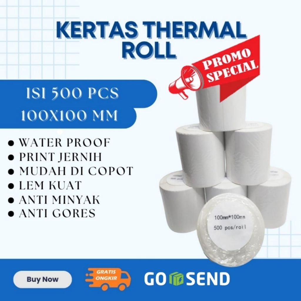 

7 kertas thermal lebih murah/kertas label thermal 100×150*500/100×100*500/78×100*300