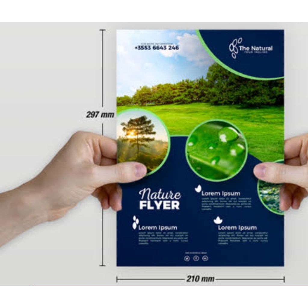 

Cetak Brosur A4 AP 150g 1 Rim 500 lembar (Express)