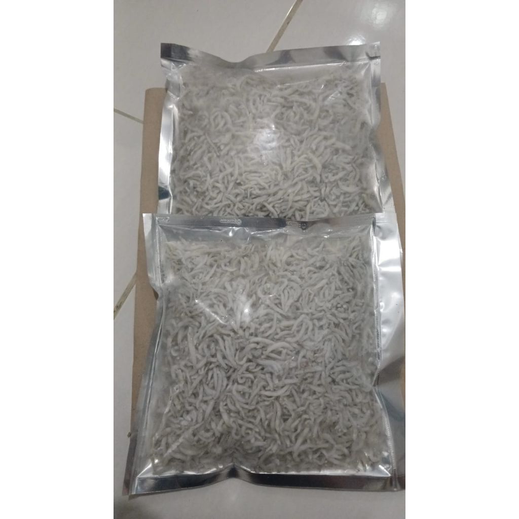 

Ikan Teri Nasi Putih Kering Premium | Ikan Asin Teri Medan berat 1000g