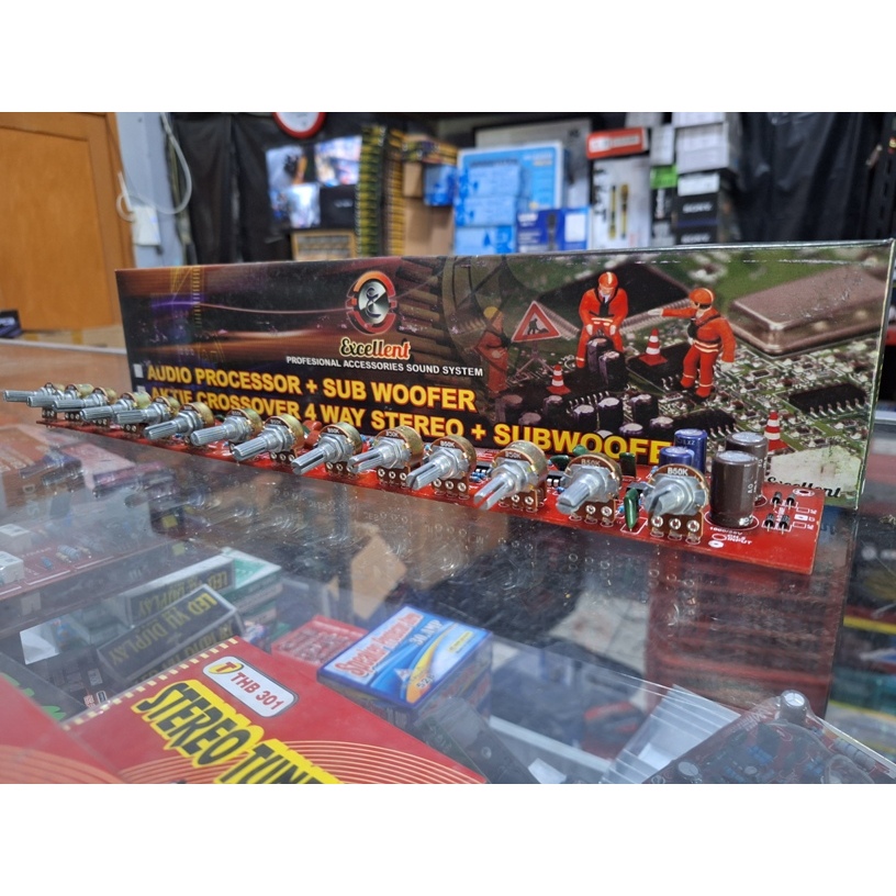 KIT SUPER CROSSOVER AKTIF 4WAY EXCELLENT PREMIUM KIT