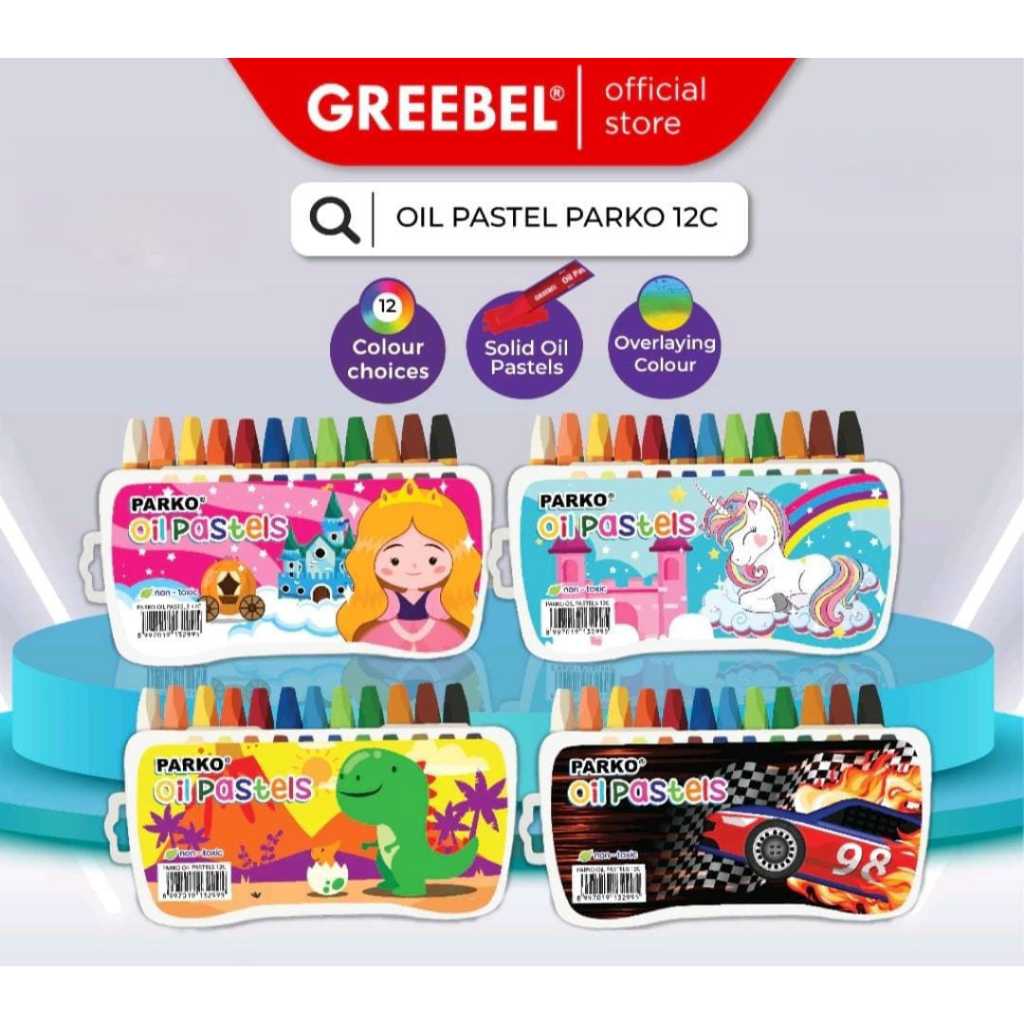 

Crayon Oil Pastel 12W GREEBEL PARKO