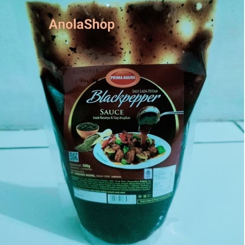 

Saus Lada Hitam Blackpepper 500gr Prima Agung