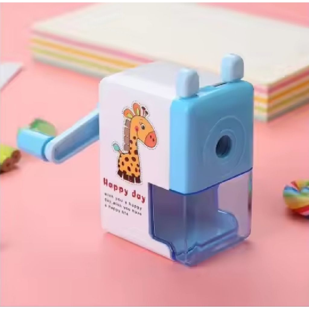 

Rautan / serutan pensil putar motif kartun anak