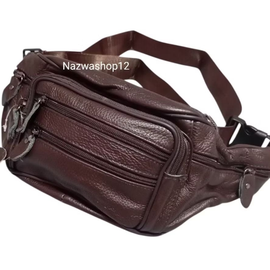 Tas Pinggang Kulit Asli Tas pinggang kulit Besar tas Pinggang Kulit Premium