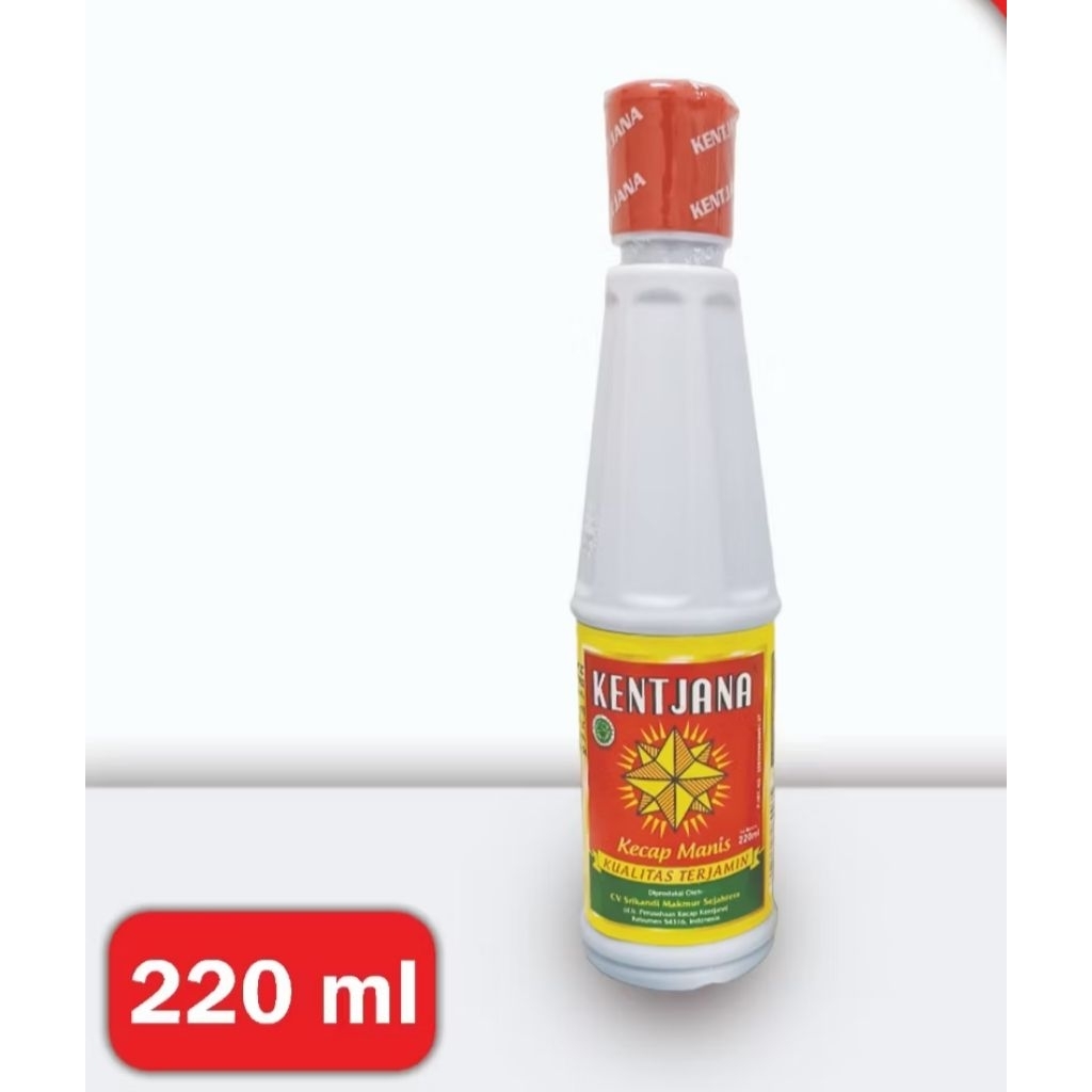 

kecap Kentjana asli kemasan botol 220ml