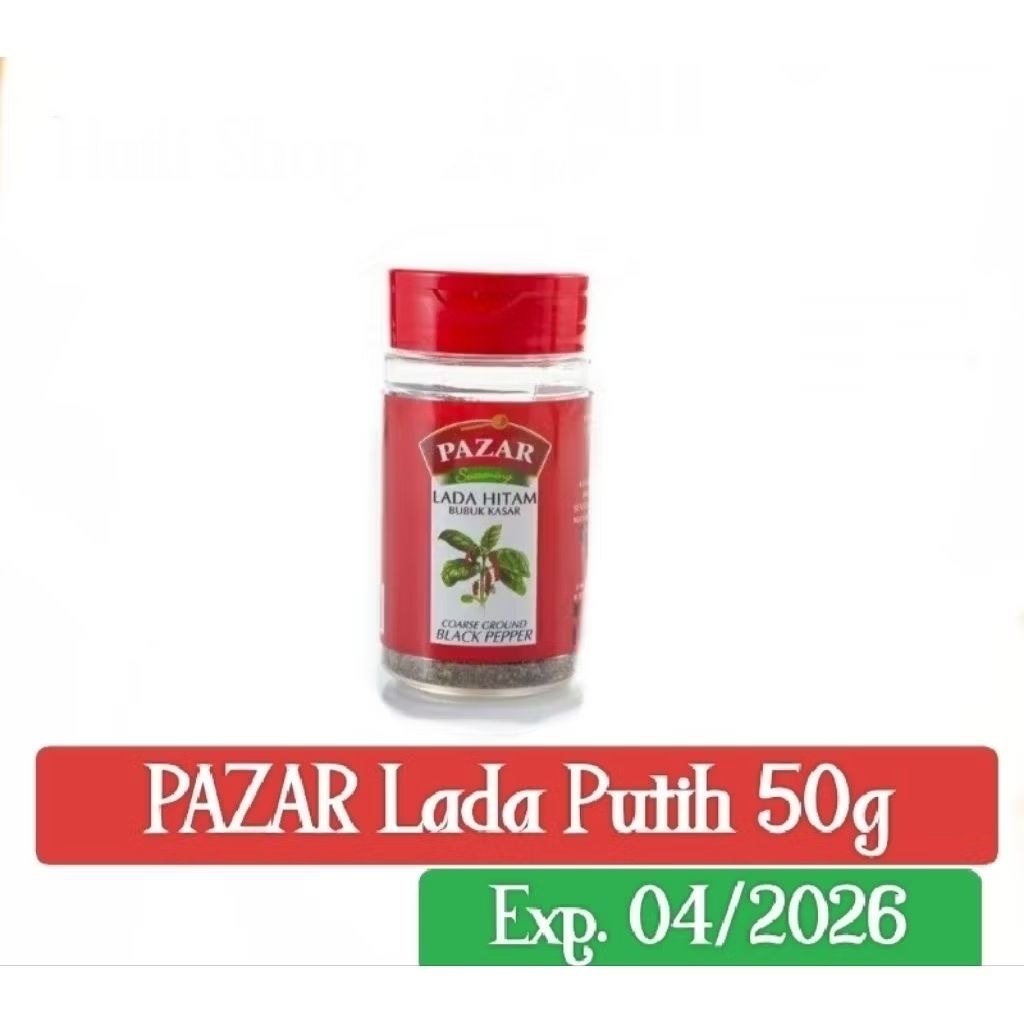 

PAZAR Bubuk LADA PUTIH 50g