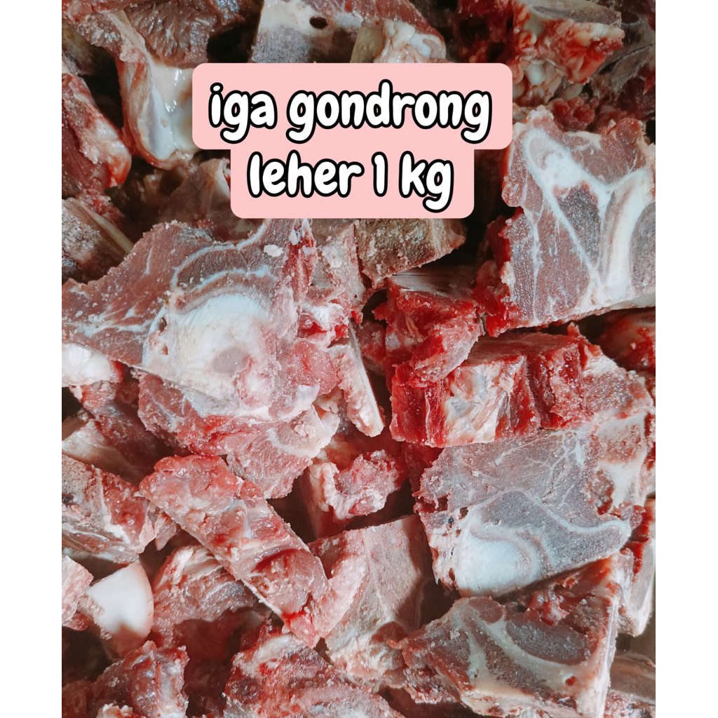 

Iga gondrong leher 1kg