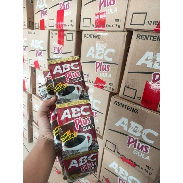 

Kopi ABC Plus 1 Dus isi 12 Renteng - MP SEMBAKO139