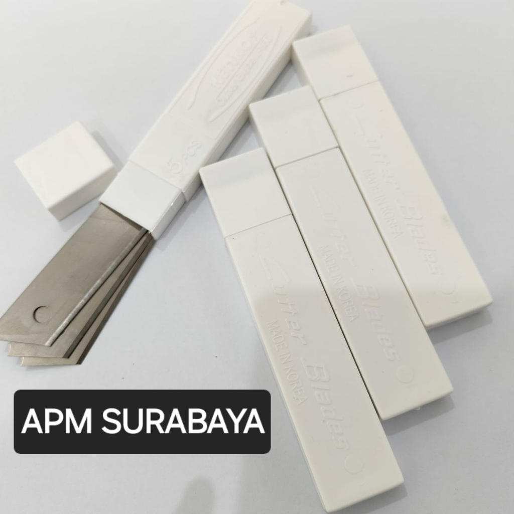 

10 PCS ISI PISAU CUTTER/ ISI CUTTER/ ISI PISAU CUTTER BESAR/ ISI CUTTER BESAR