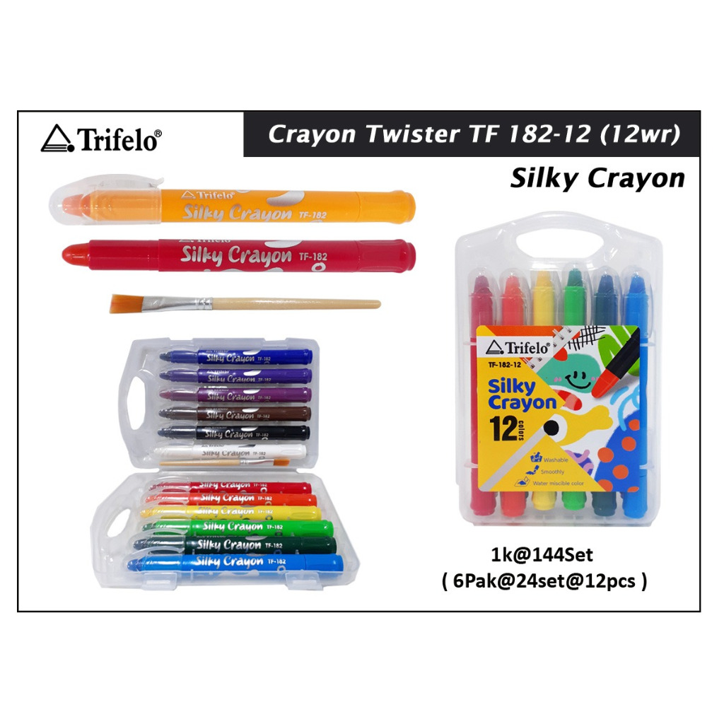 

CRAYON TWISTER TF 182-12 (SILKY CRAYON) TRIFELO