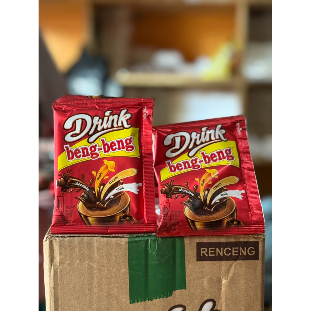 

beng-beng drink (1 rcg = 10 sachet) | minuman instan | coklat bubuk | minuman seduh