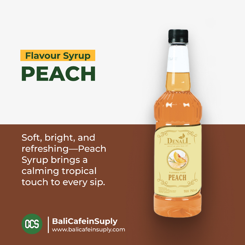 

Denali Syrup - Peach 750 ml