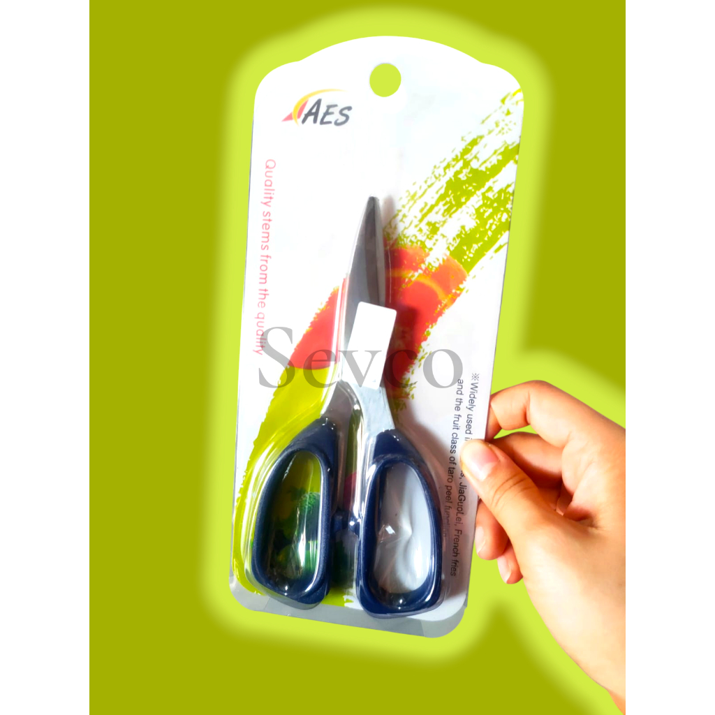 

Gunting Besar AES K24/ Gunting Stainless Sedang Tajam