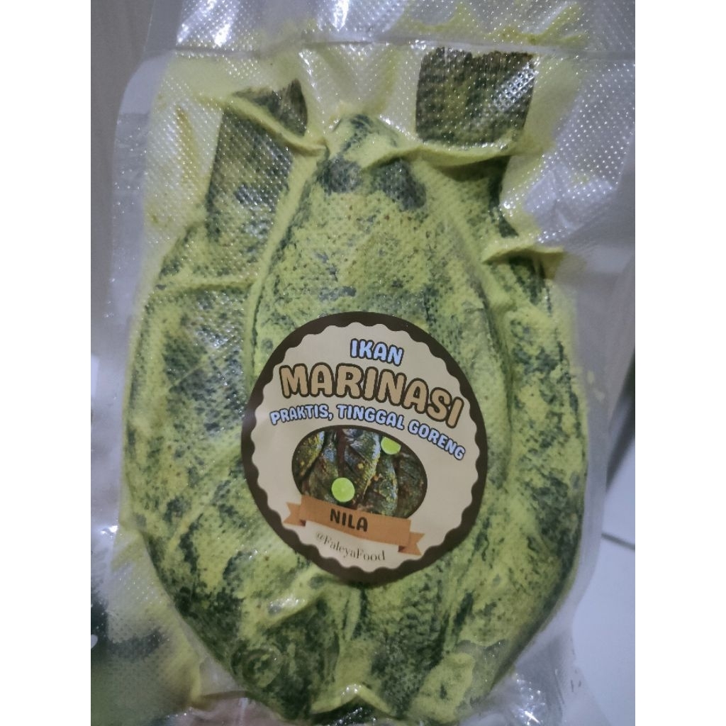 

Marinasi ikan , ikan nila bumbu marinasi