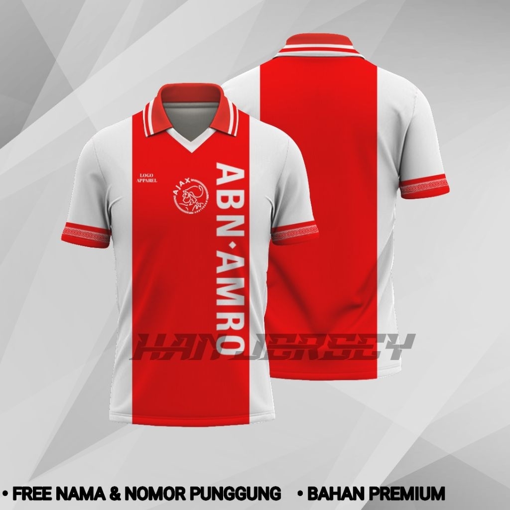 Jersey Bola Ajax Retro 1994 Full Printing