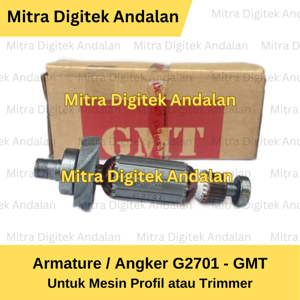 Armature / Angker G2701 - GMT [ Untuk Mesin Trimmer atau Profil ]